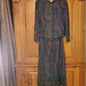 Two Piece office/dinner Dress